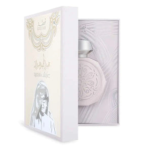 عطر عايش سعيد 90 مل للجنسين بنفحات البرغموت والياسمين والفانيليا flowerna